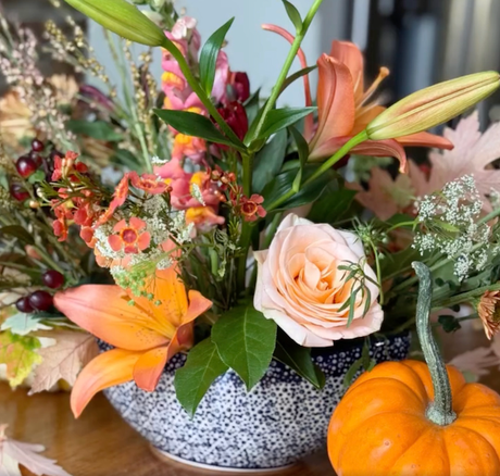 Fall Flower Arranging  101 with Polish Pottery Outlet