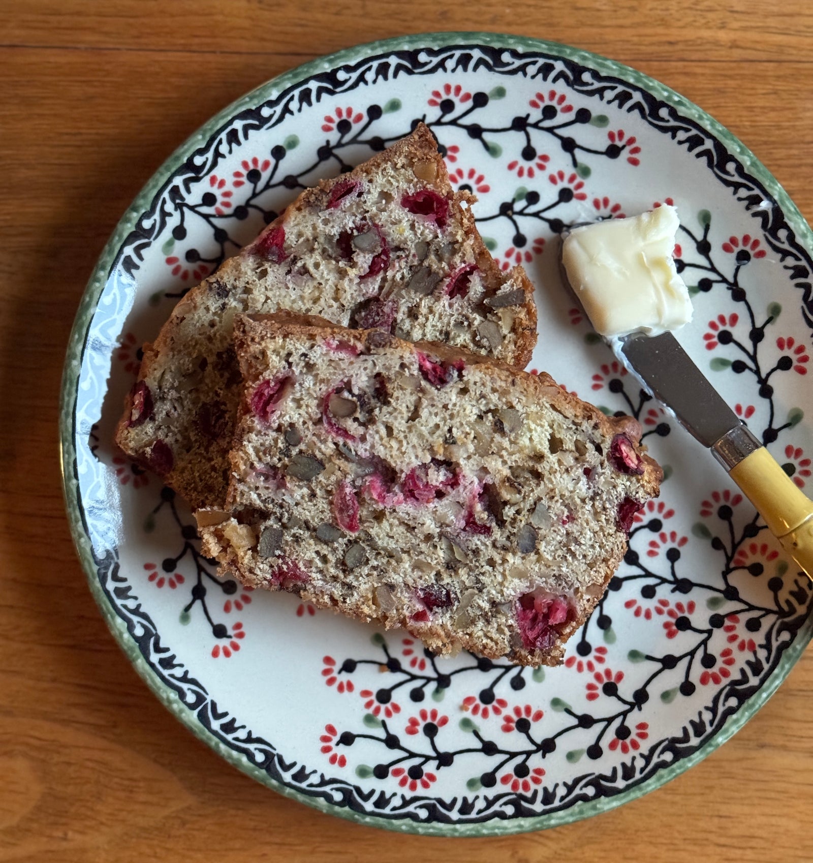 Grandma Lindman's Holiday Cranberry Bread!