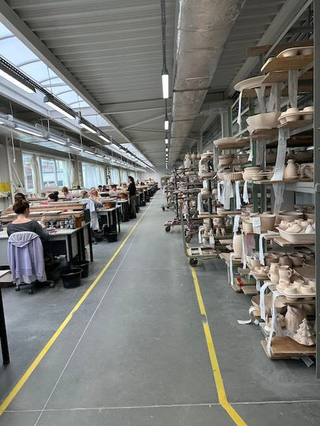 Manufaktura : Polish Pottery Factory tour in Bolesławiec, Poland