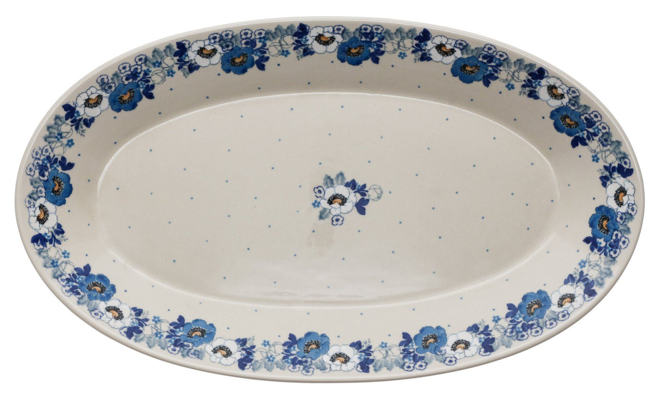 Platter, Oval, 17.5", CA (A200)