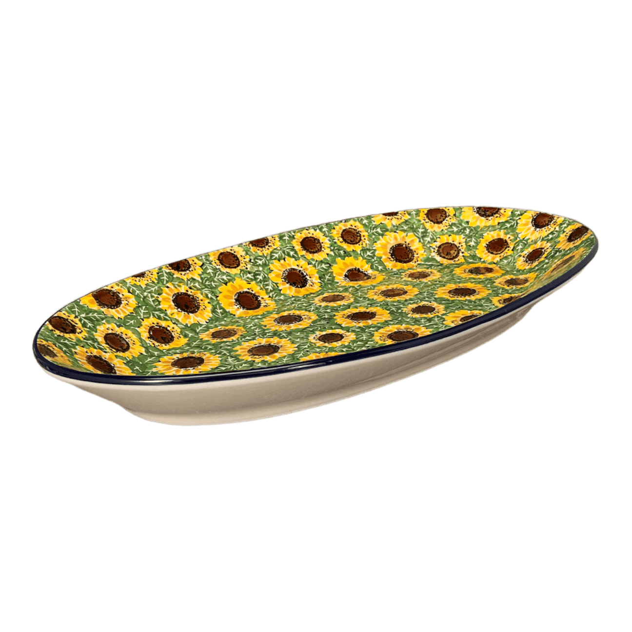 Platter, Oval, 17.5", CA (A200)