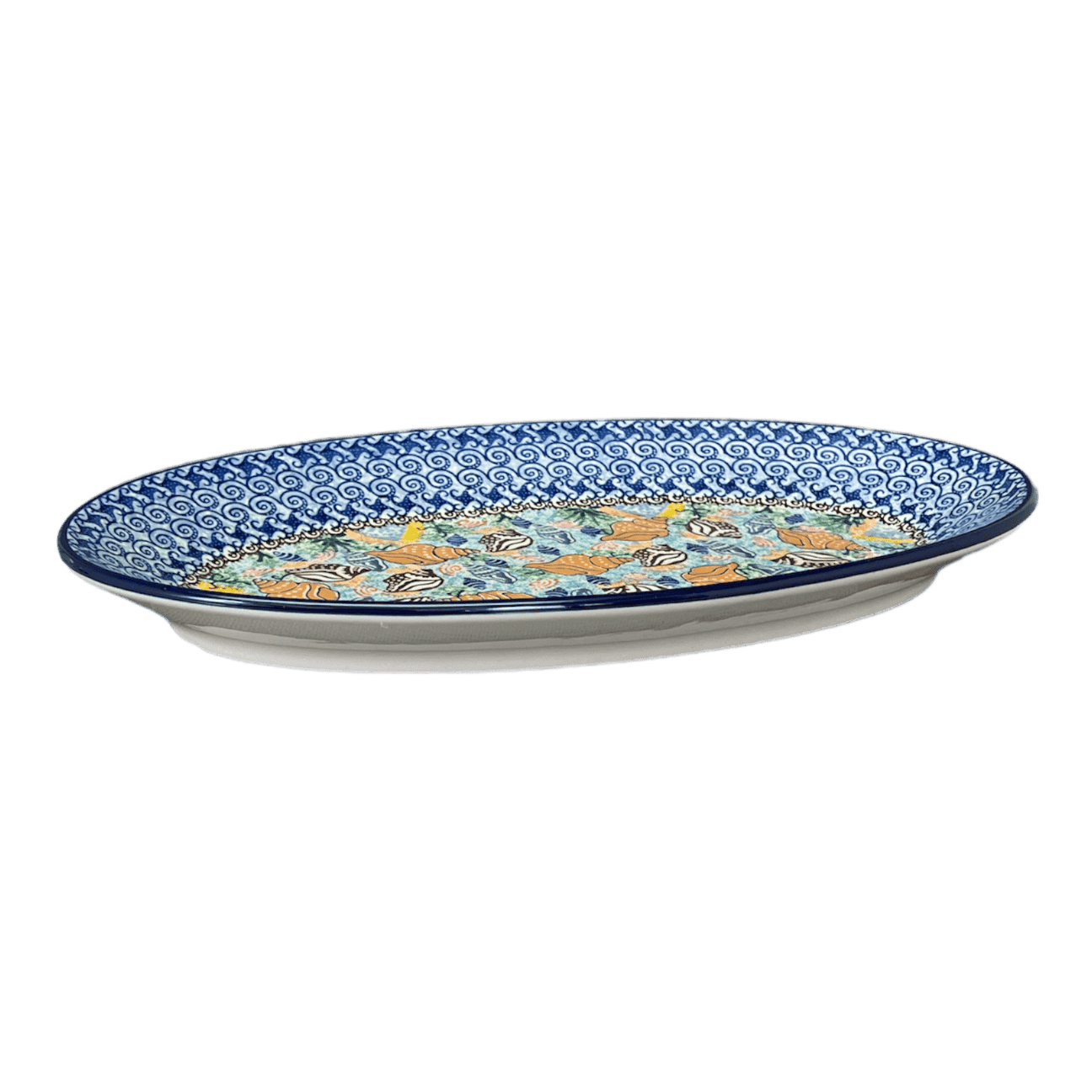 Platter, Oval, 14.75" x 8.5", CA (A205)