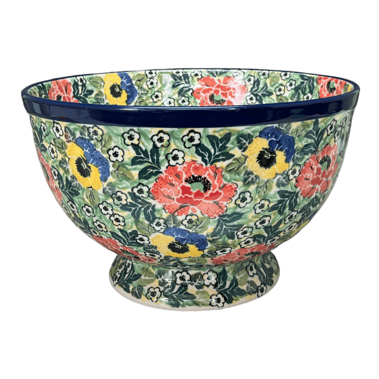 Bowl, Round, Deep, Pedestal, 10", CA (A215)