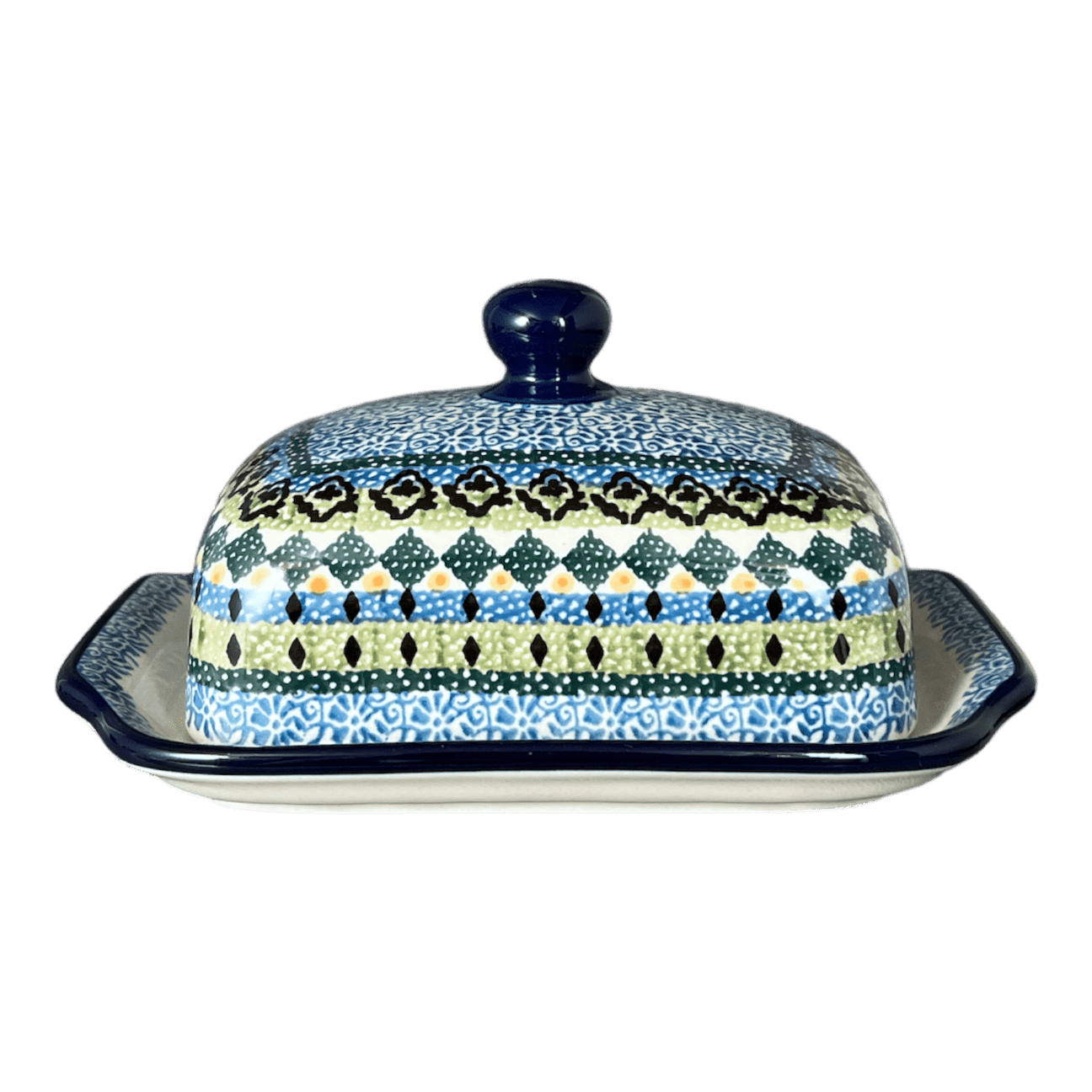 Butter Dish, 7" x 5.5", CA (A295)