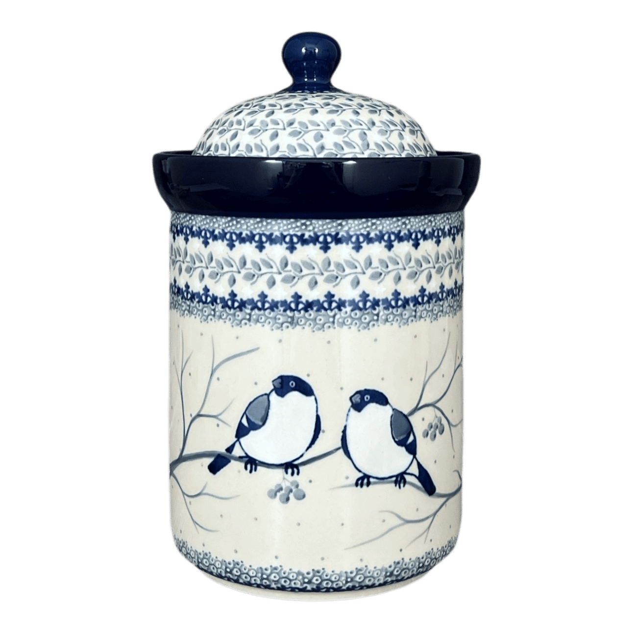 Pattern Bullfinch on Blue (U4830)