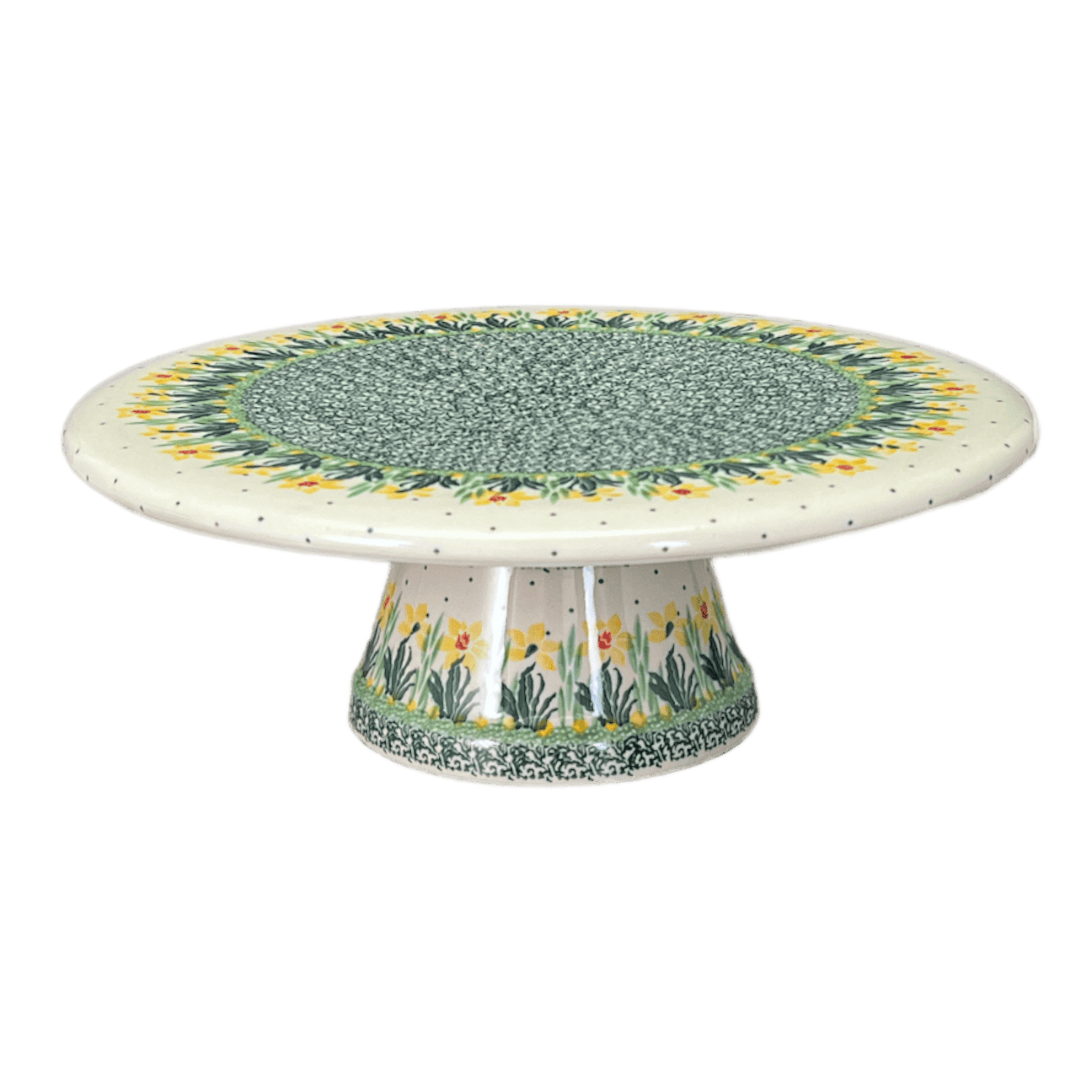 Plate, Round, With Stand, 11", CA (A659)