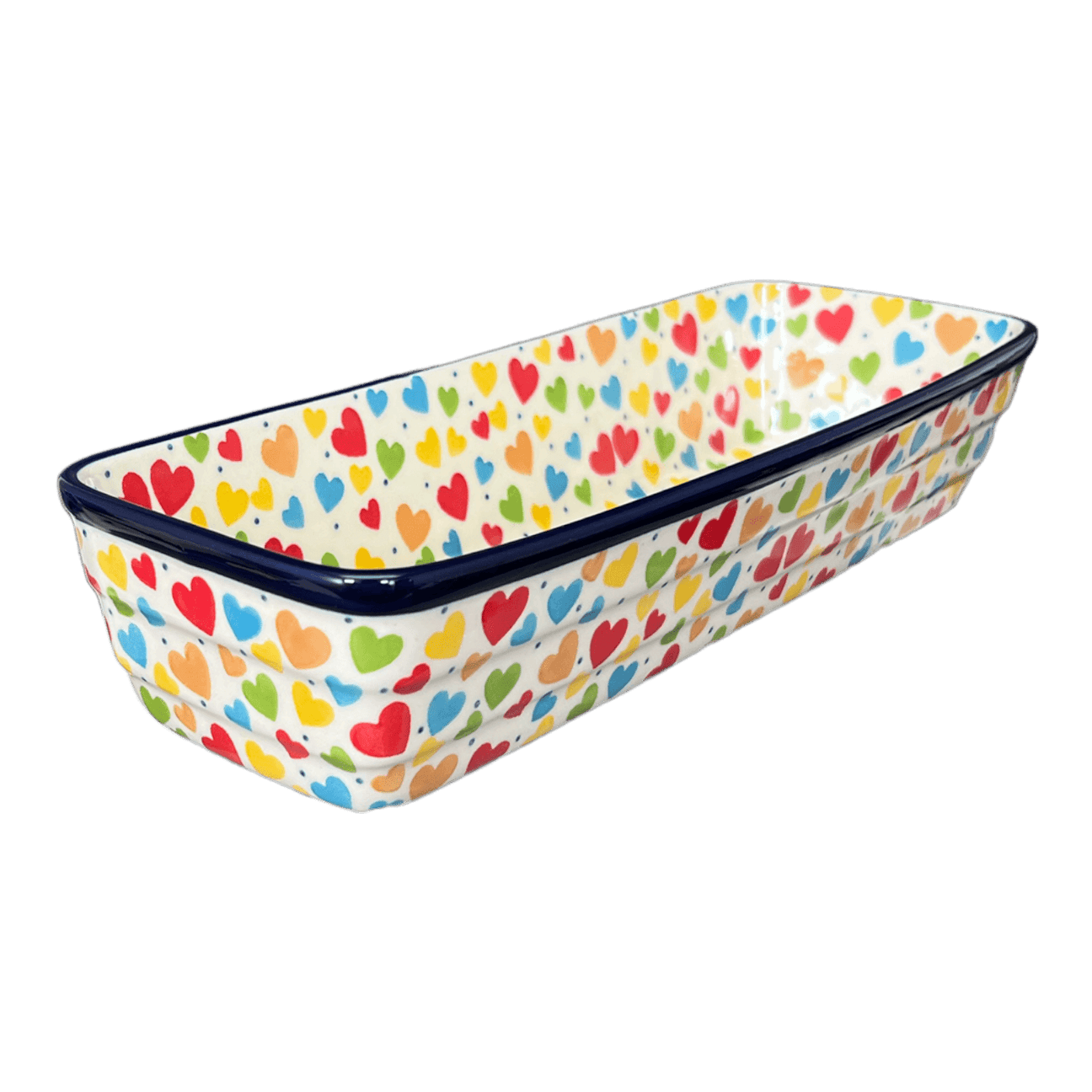 Pattern Rainbow Hearts (U4833)