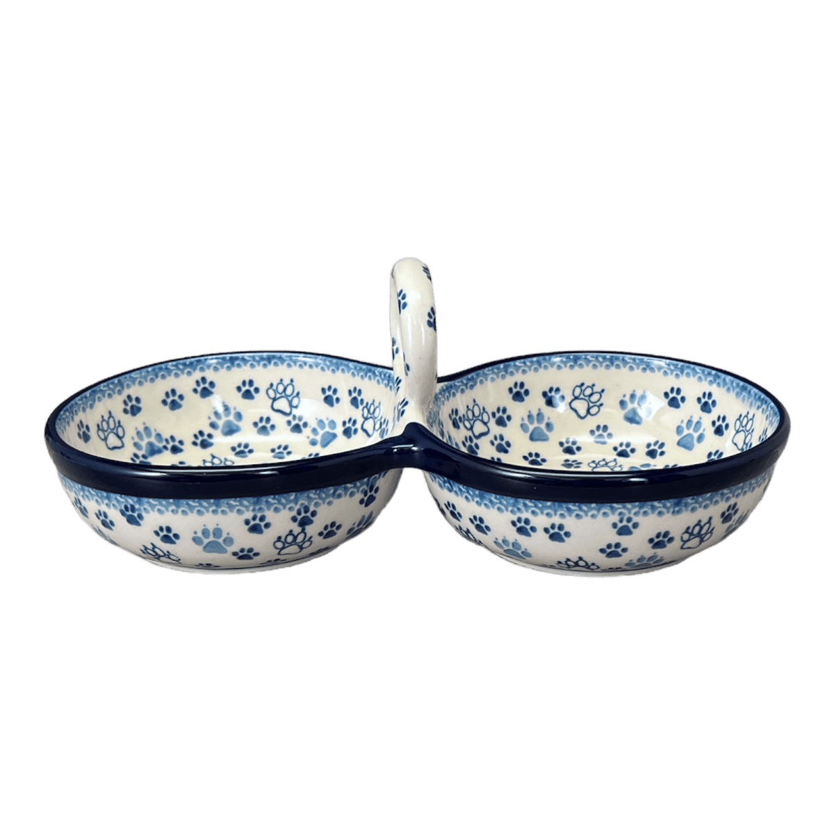 Bowl, Round, Double, Serving, 9", CA (A942)