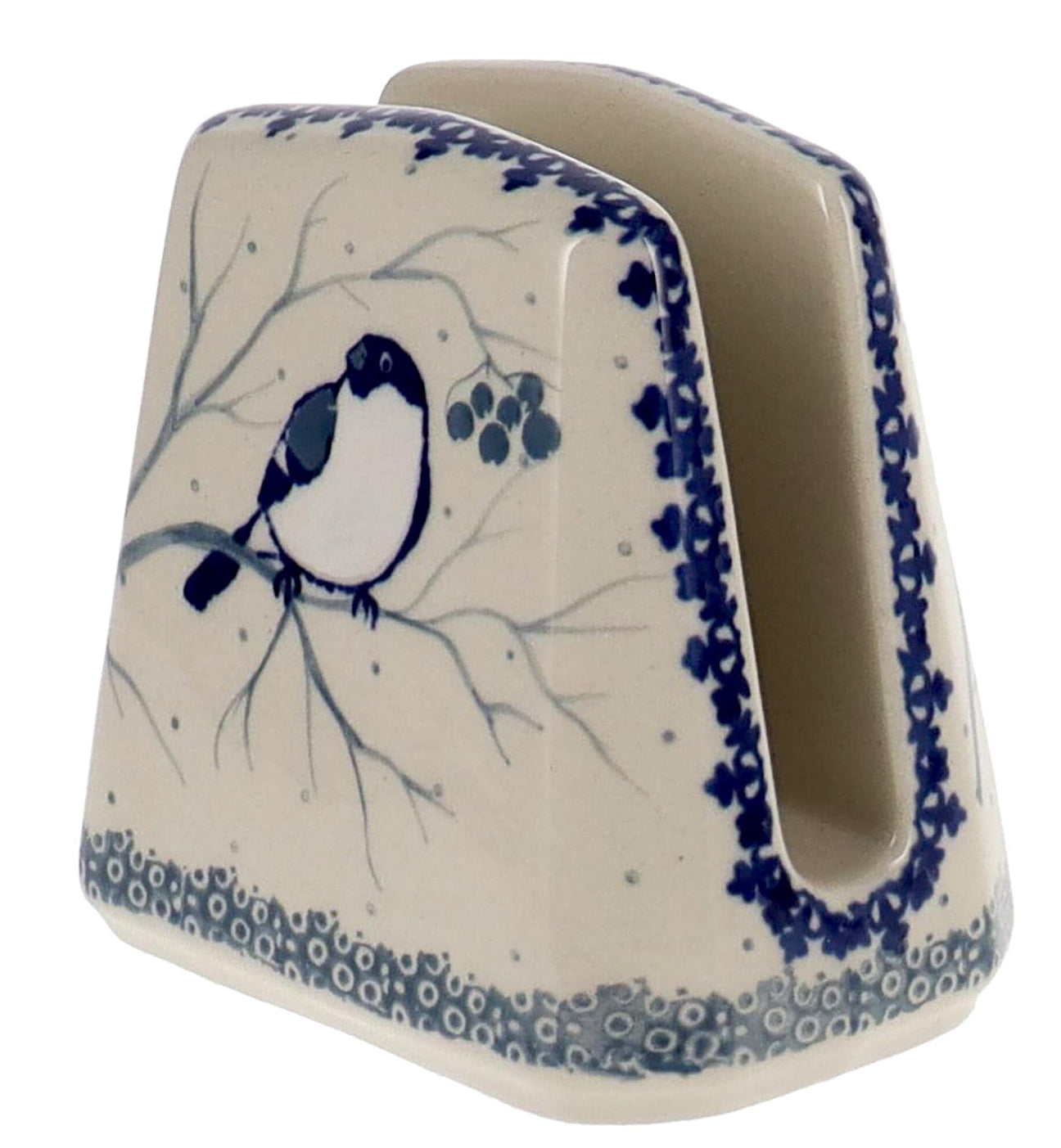 Pattern Bullfinch on Blue (U4830)