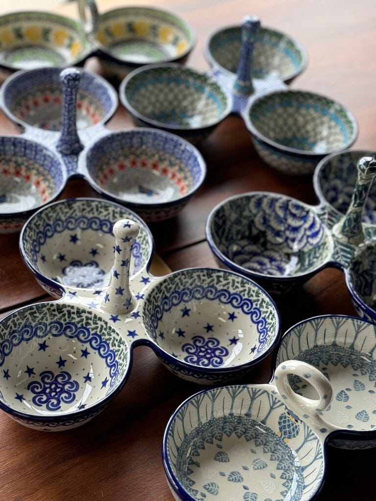 Ceramika Artystyczna Divided Serving Dish