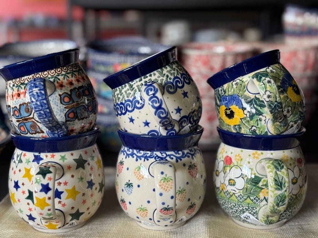 Mug, Belly Mug, 12 oz Medium, CA (A070)