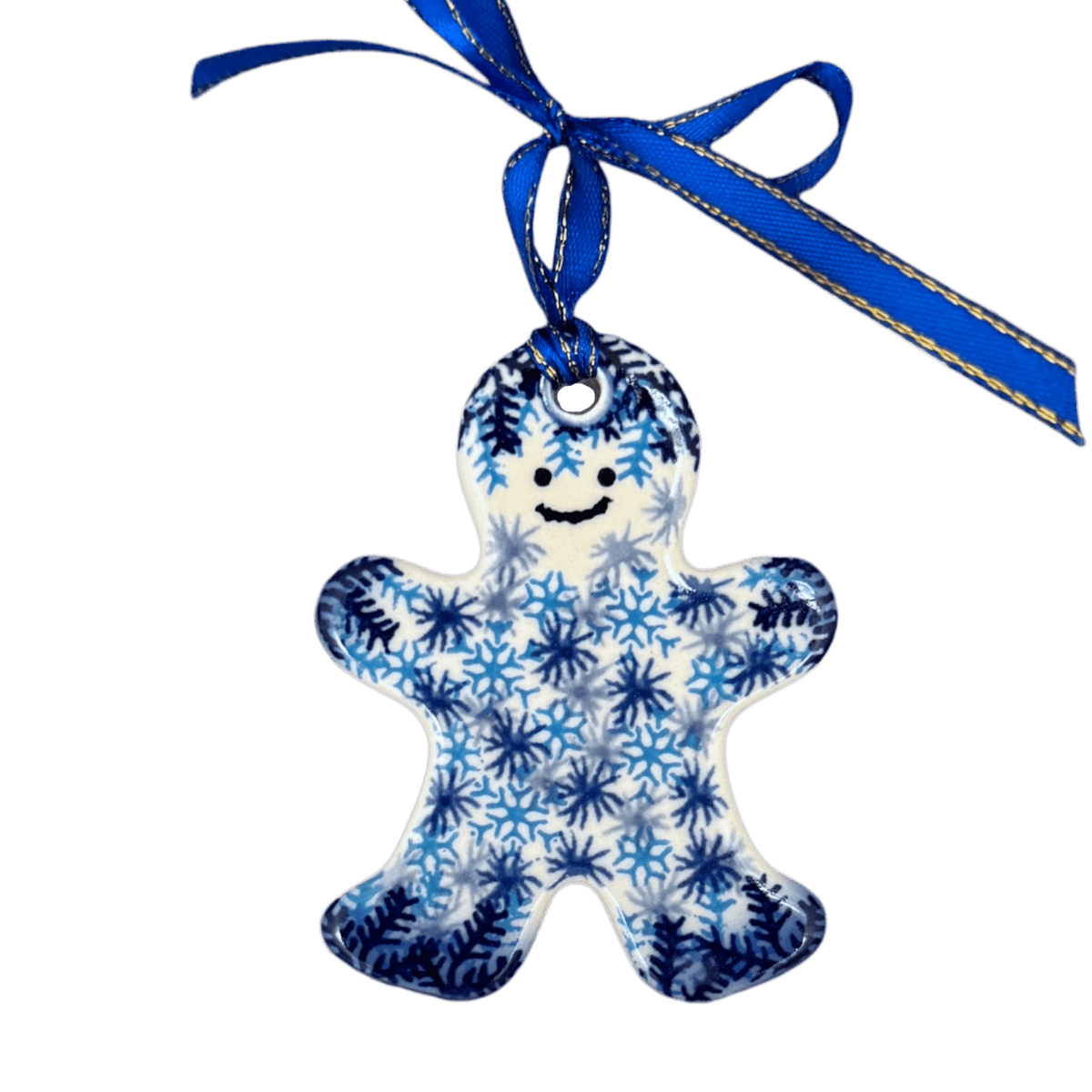 Ornament, Gingerbread Boy, 3.5", Galia (GB16)