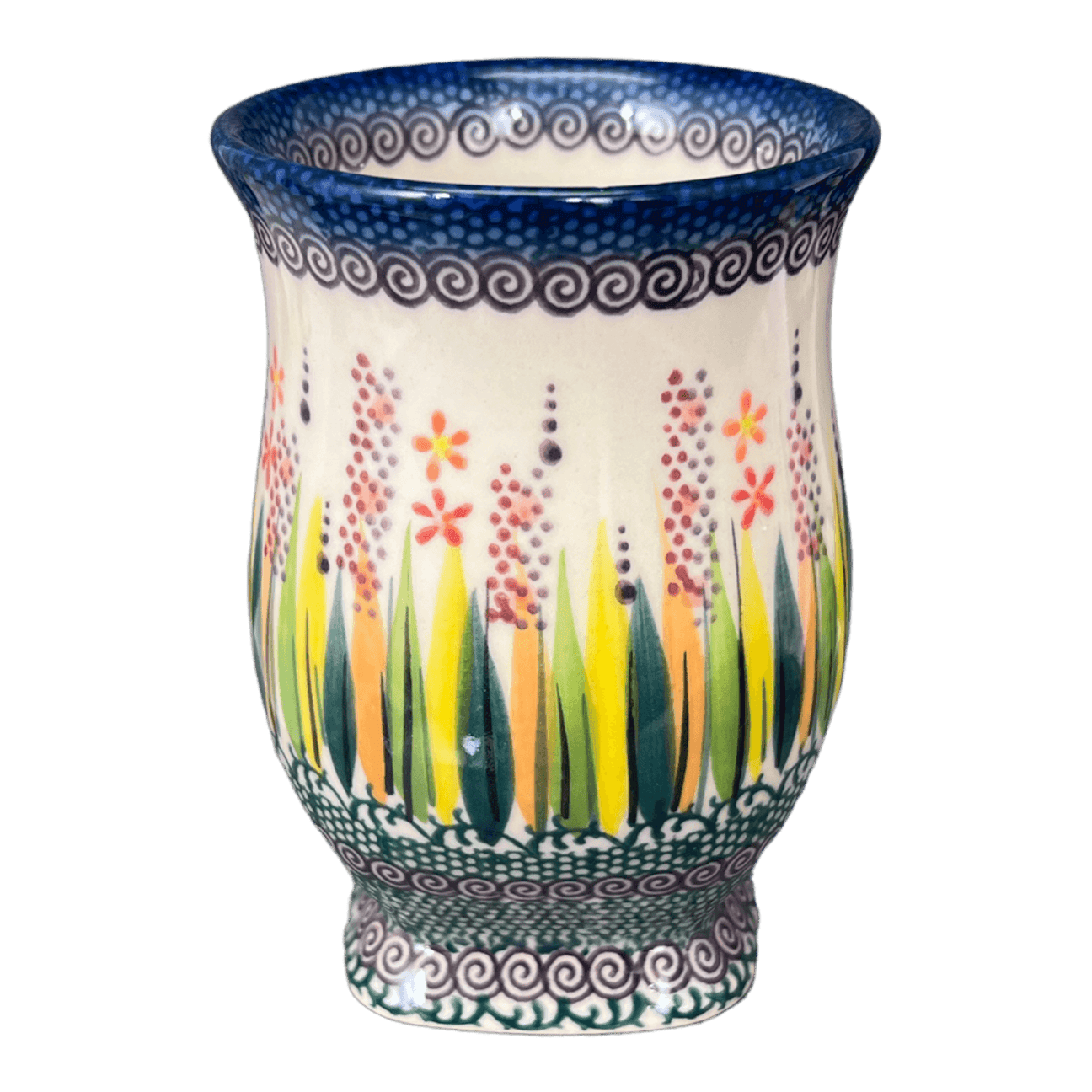 Vase, Pedestal, 4.5", Galia (GW10)