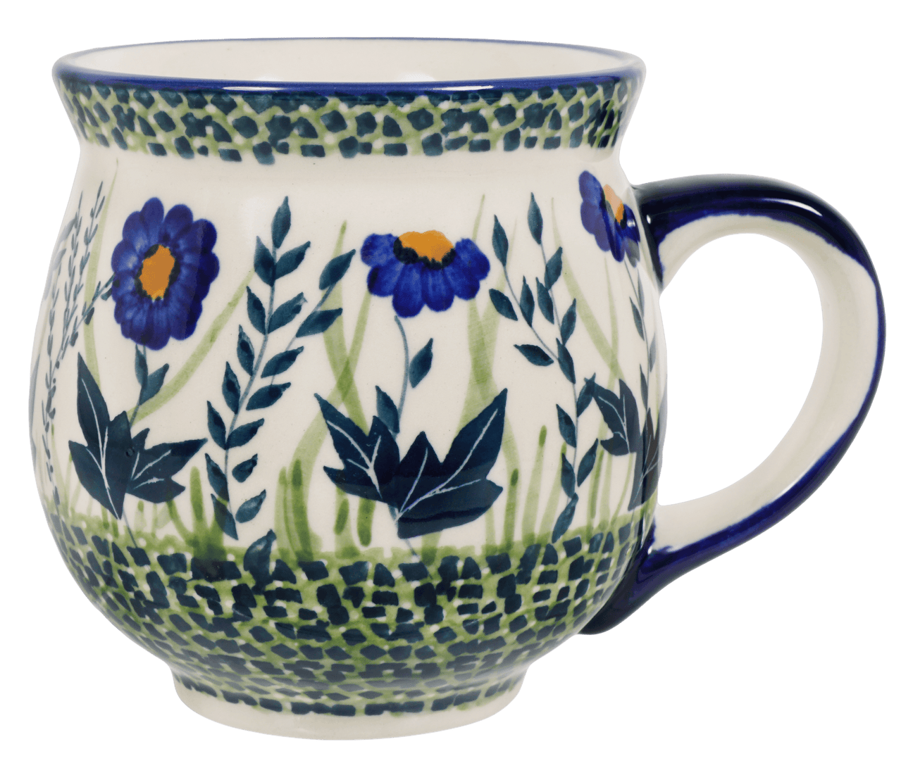 Pattern Bouncing Blue Blossoms (IM03)