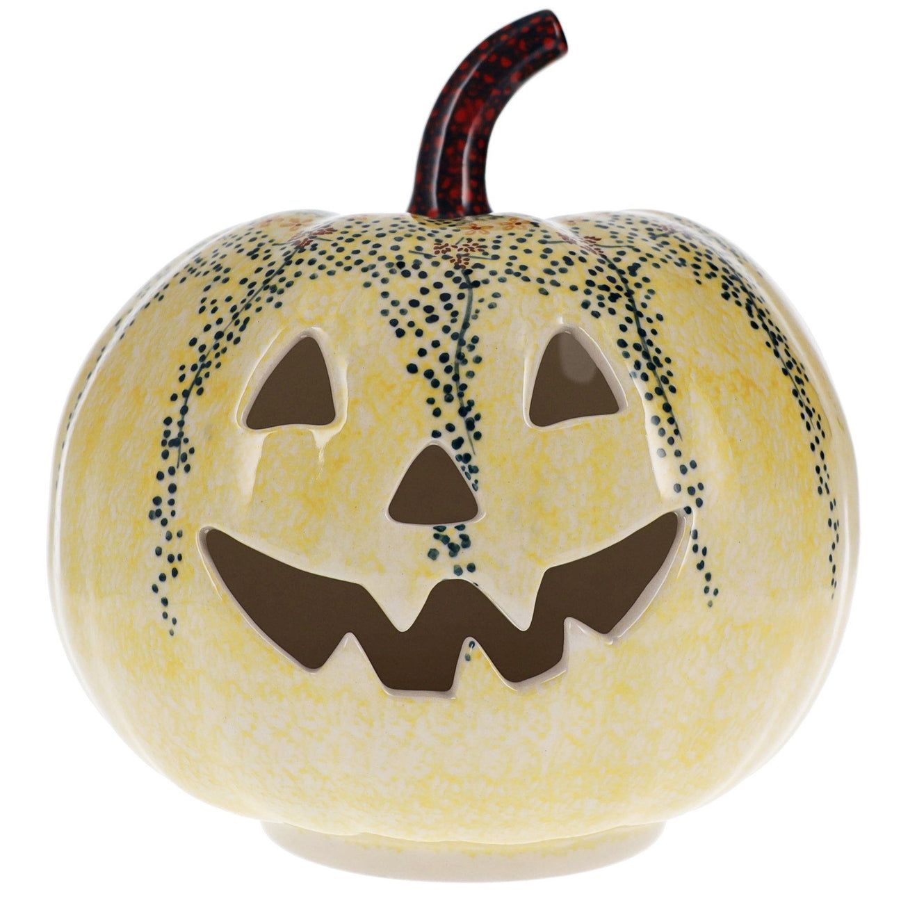 Figurine, Pumpkin, Large, 9.5", Manufaktura (L022)