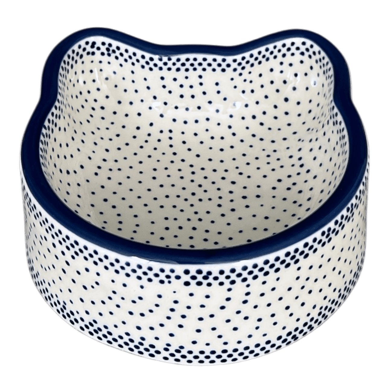 Bowl, Cat Bowl, 6.25" x 6", Manufaktura (M047)