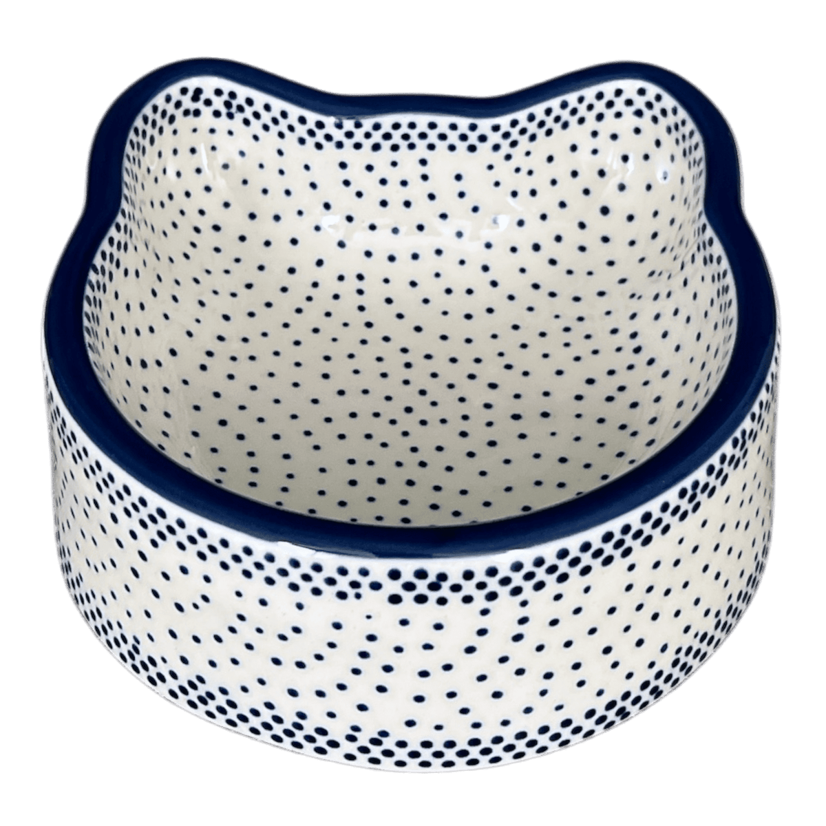 Bowl, Cat Bowl, 6.25" x 6", Manufaktura (M047)