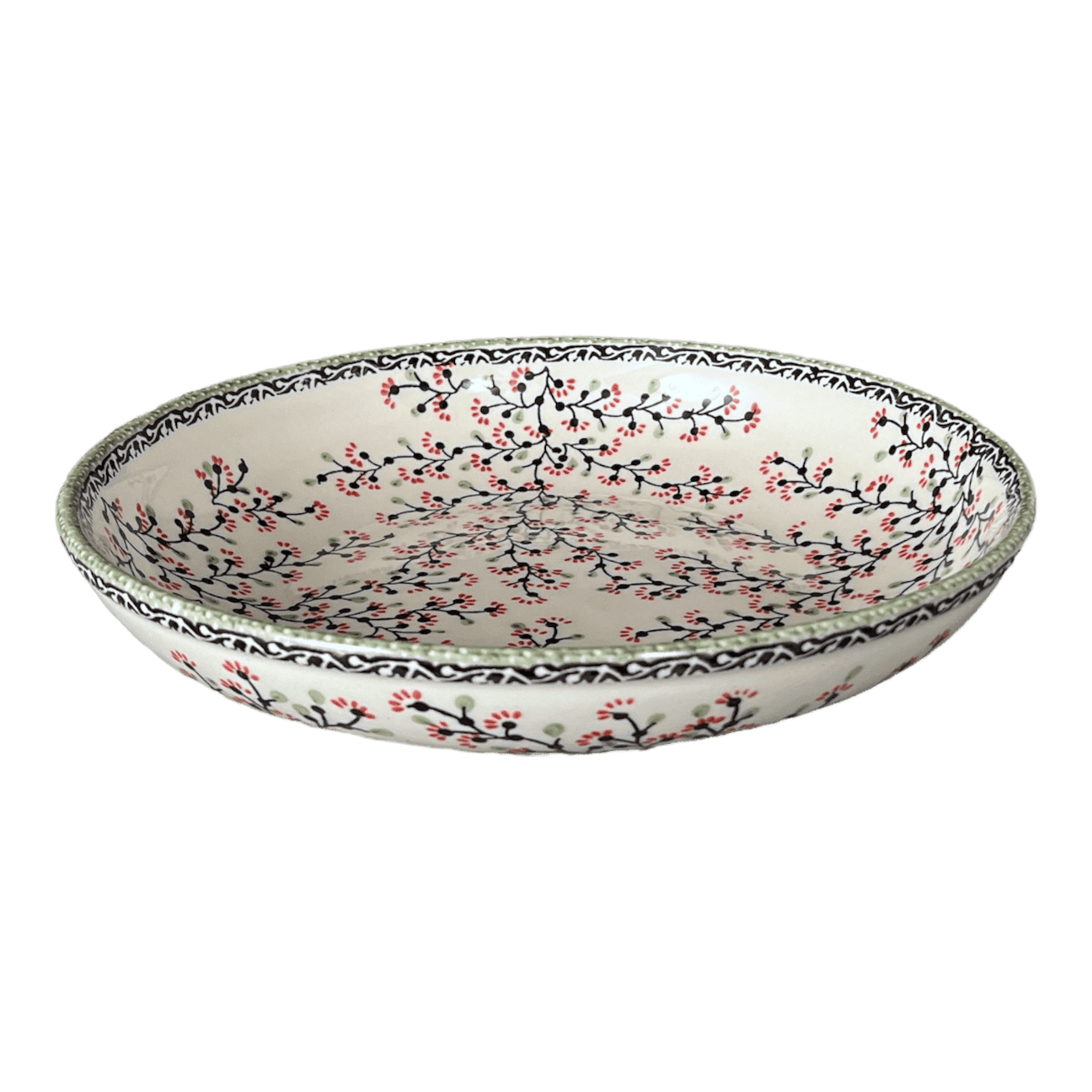 Bowl, Round, Shallow, Salad, 11.75", Manufaktura (M173)