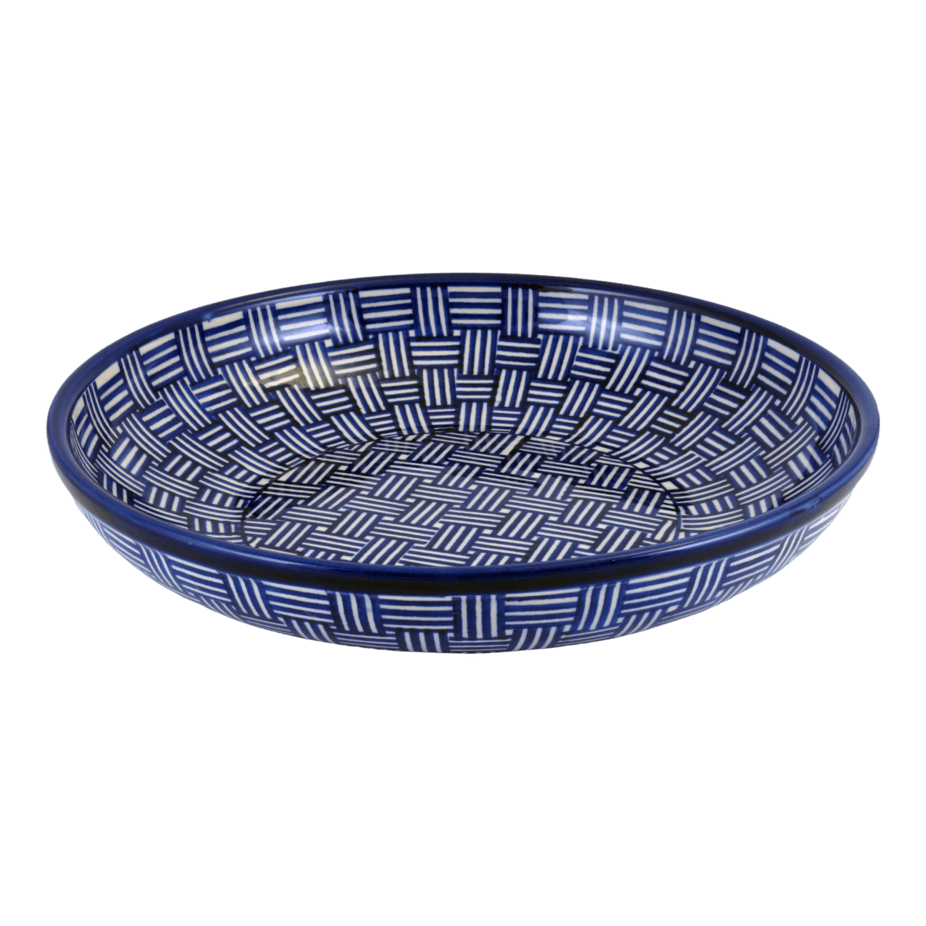 Bowl, Round, Shallow, Salad, 11.75", Manufaktura (M173)