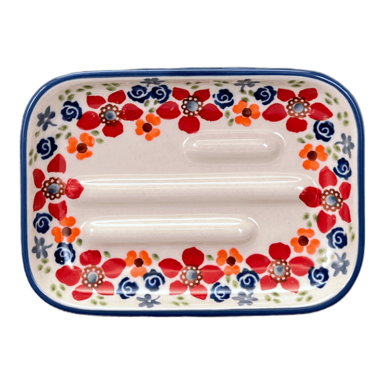 Soap Dish, 5" x 3.5", Manufaktura (M191)