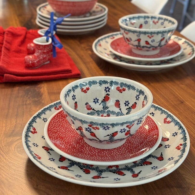 Polish Pottery Bird Patterns