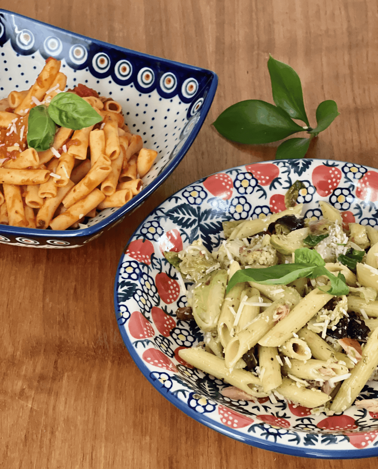 Large and Small Pasta Bowls and Soup Plates