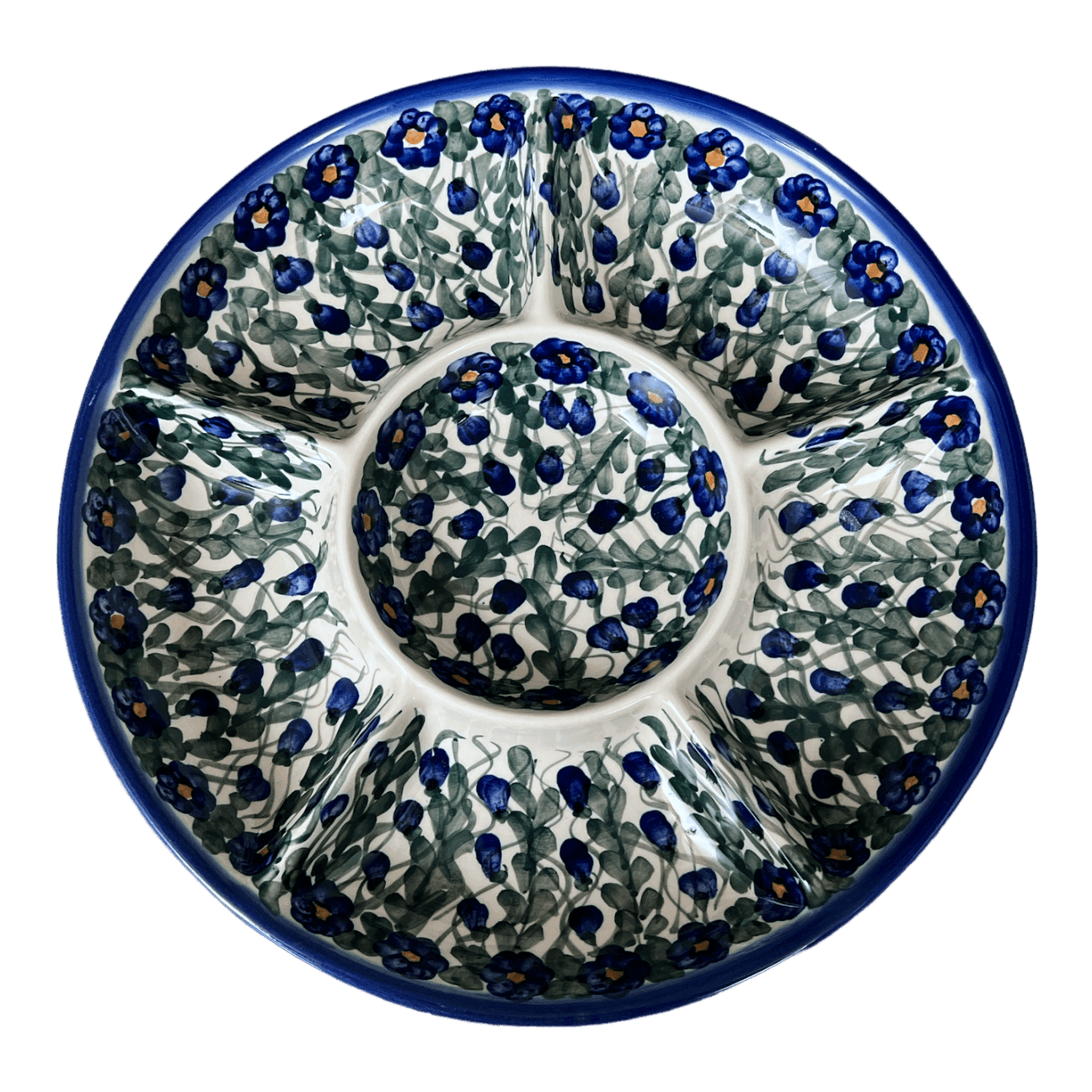 Platter, Round, Divided, 13.25", Andy (NDA172)