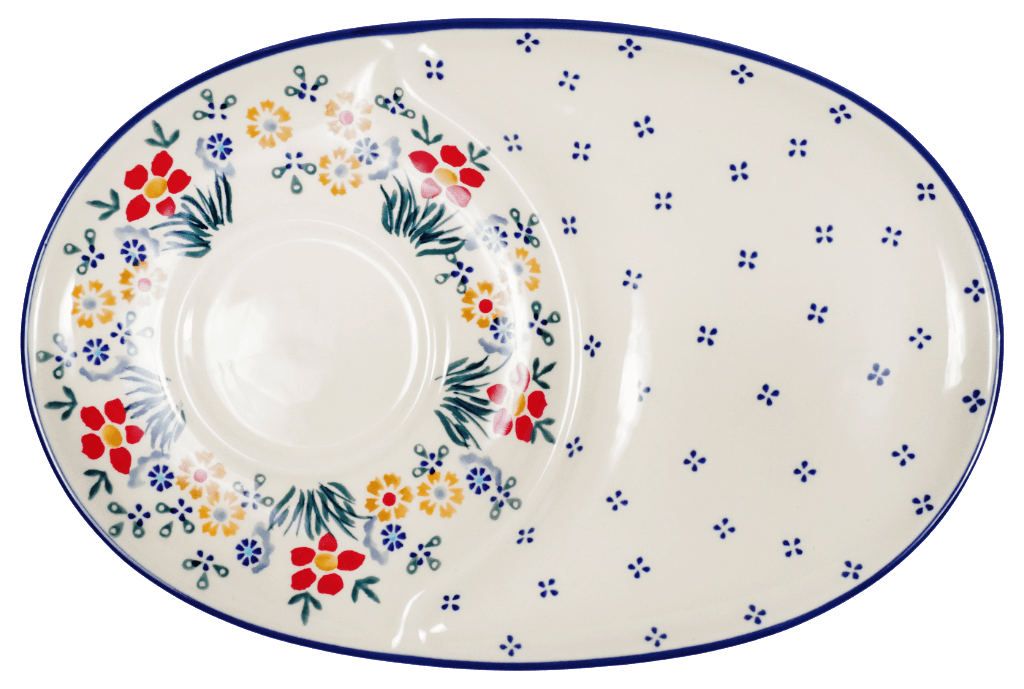 Plate, Round, Soup & Sandwich, 11.75" x 7.25", Manufaktura (P006)