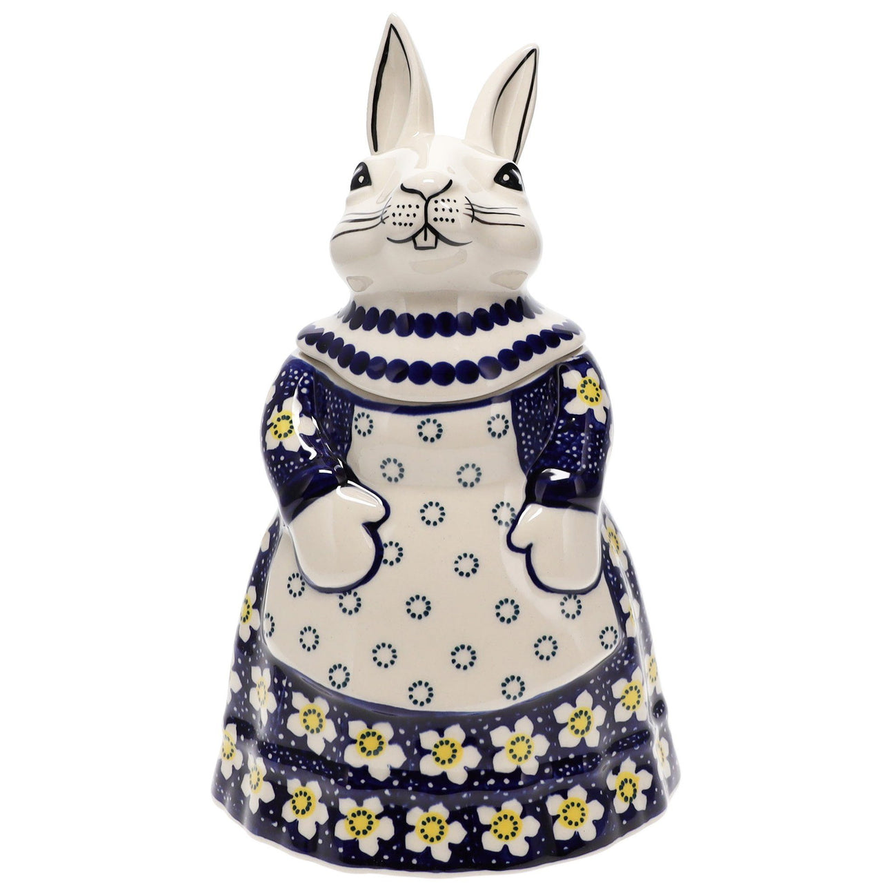 Cookie Jar, Rabbit, 11.25", Manufaktura (P080)