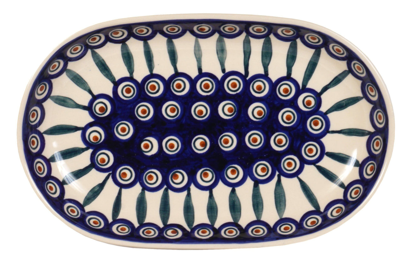 Plate, Roaster, Oval, 7"x11", Manufaktura (P099)