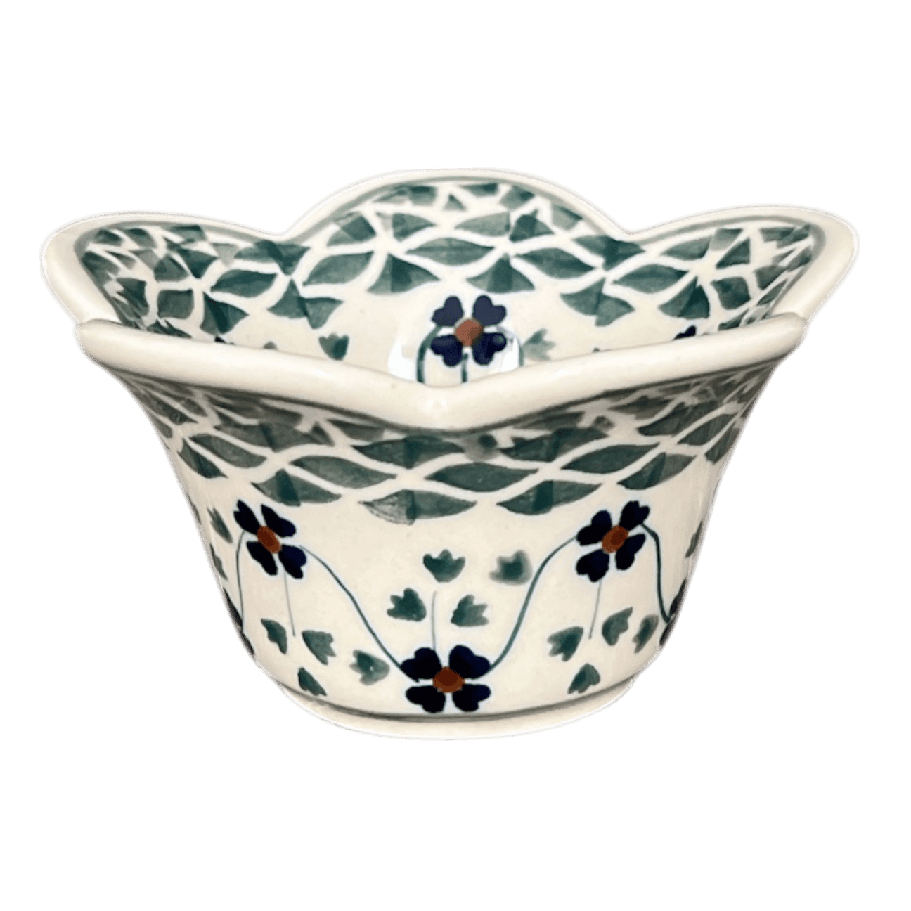 Bowl, Scalloped, 2", Manufaktura (P206)