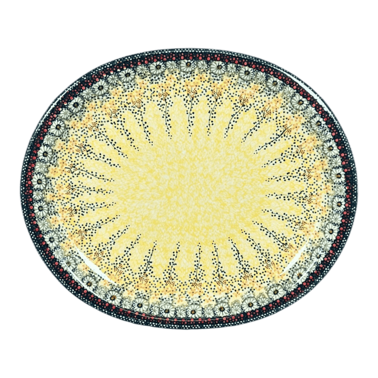 Platter, Serving, Oval, 16.5" x 13.75", Manufaktura (P218)