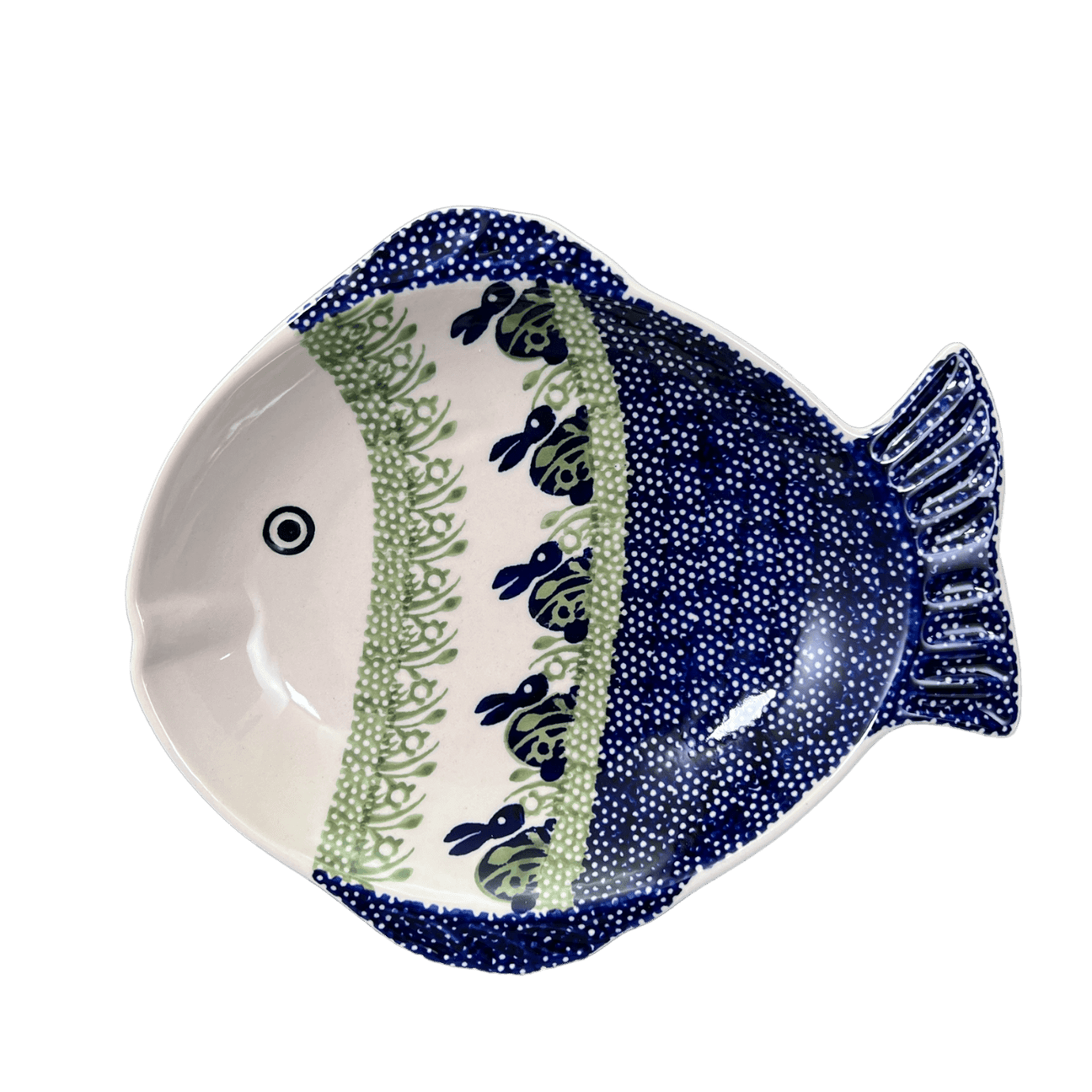 Platter, Fish-Shaped, Small, Manufaktura (S014)