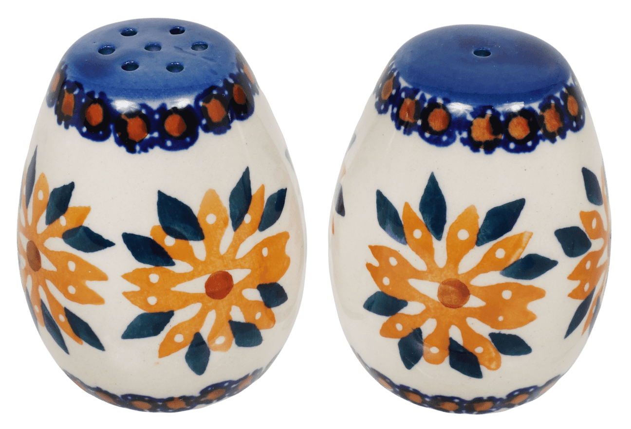 Salt & Pepper, Egg-Shaped, 2", Manufaktura (S118)