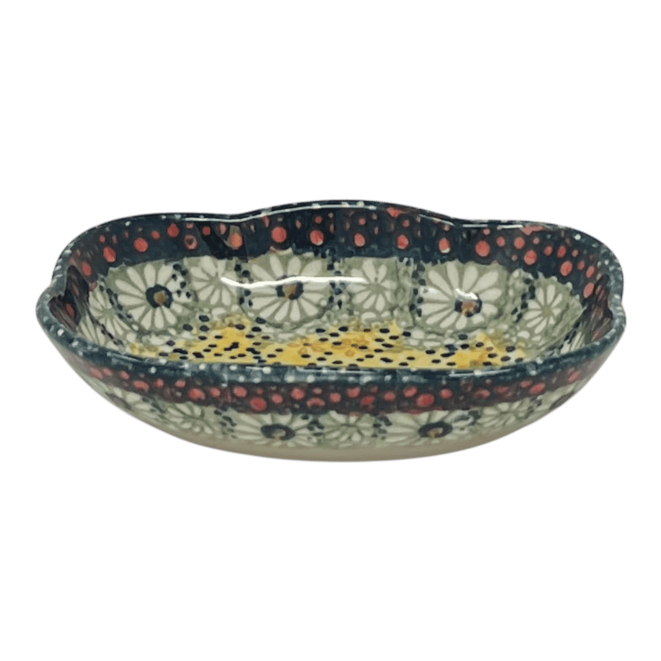 Dish, Cloud-Shaped, Small 3" x 5", Manufaktura (S126)