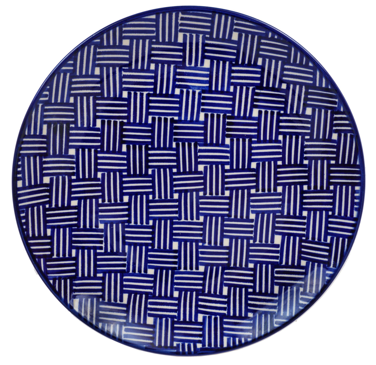 Pattern Blue Basket Weave (32)