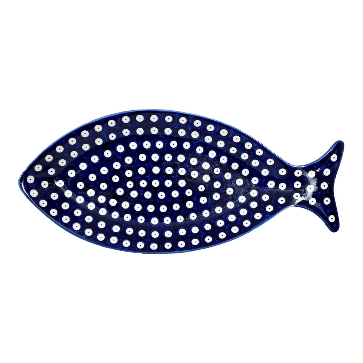 Plate, Fish-Shaped, 14.5" x 6.5", WR (WR13O)
