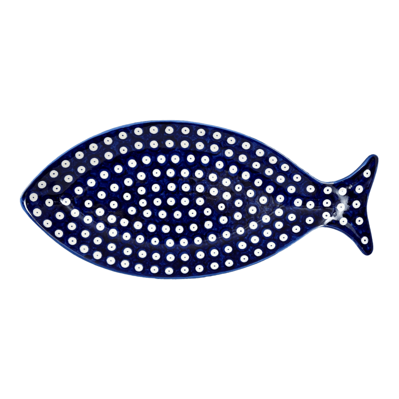 Plate, Fish-Shaped, 14.5" x 6.5", WR (WR13O)