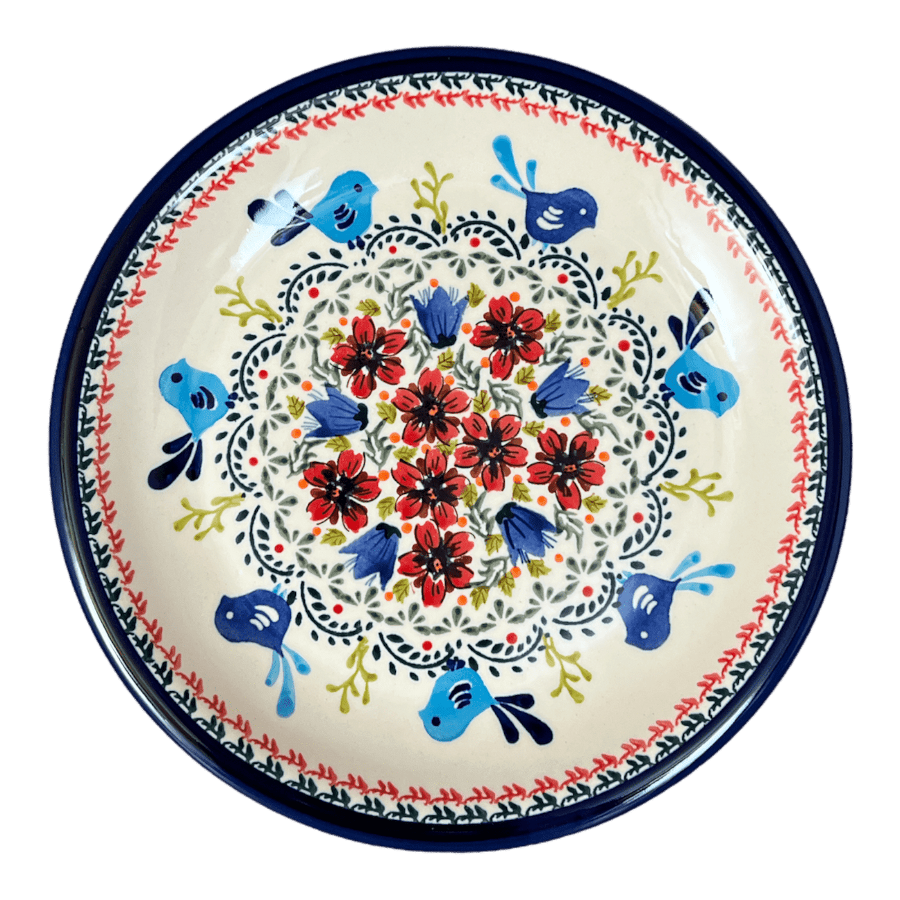 Pattern Circling Bluebirds (ART214)