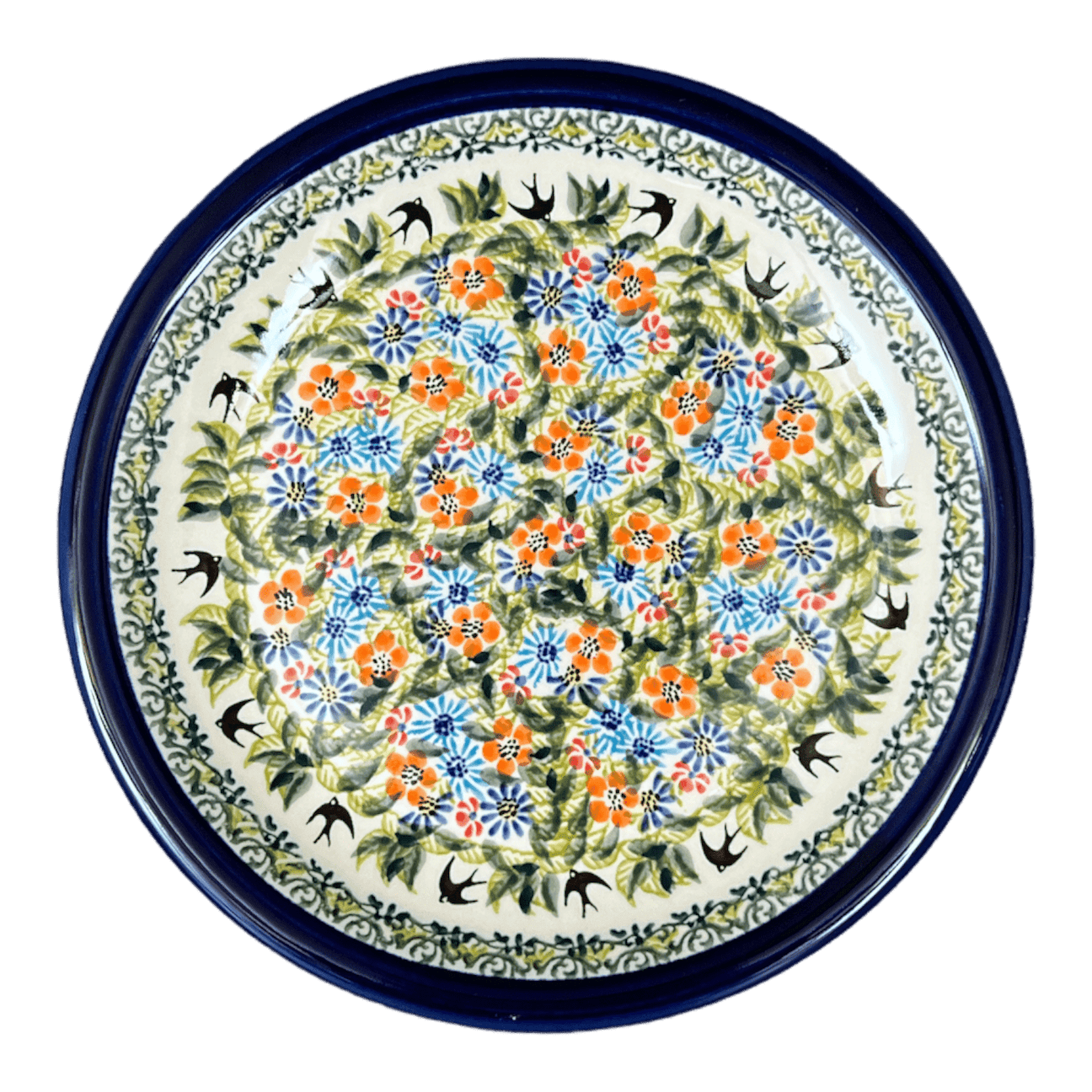 Pattern Floral Swallows (DU182)