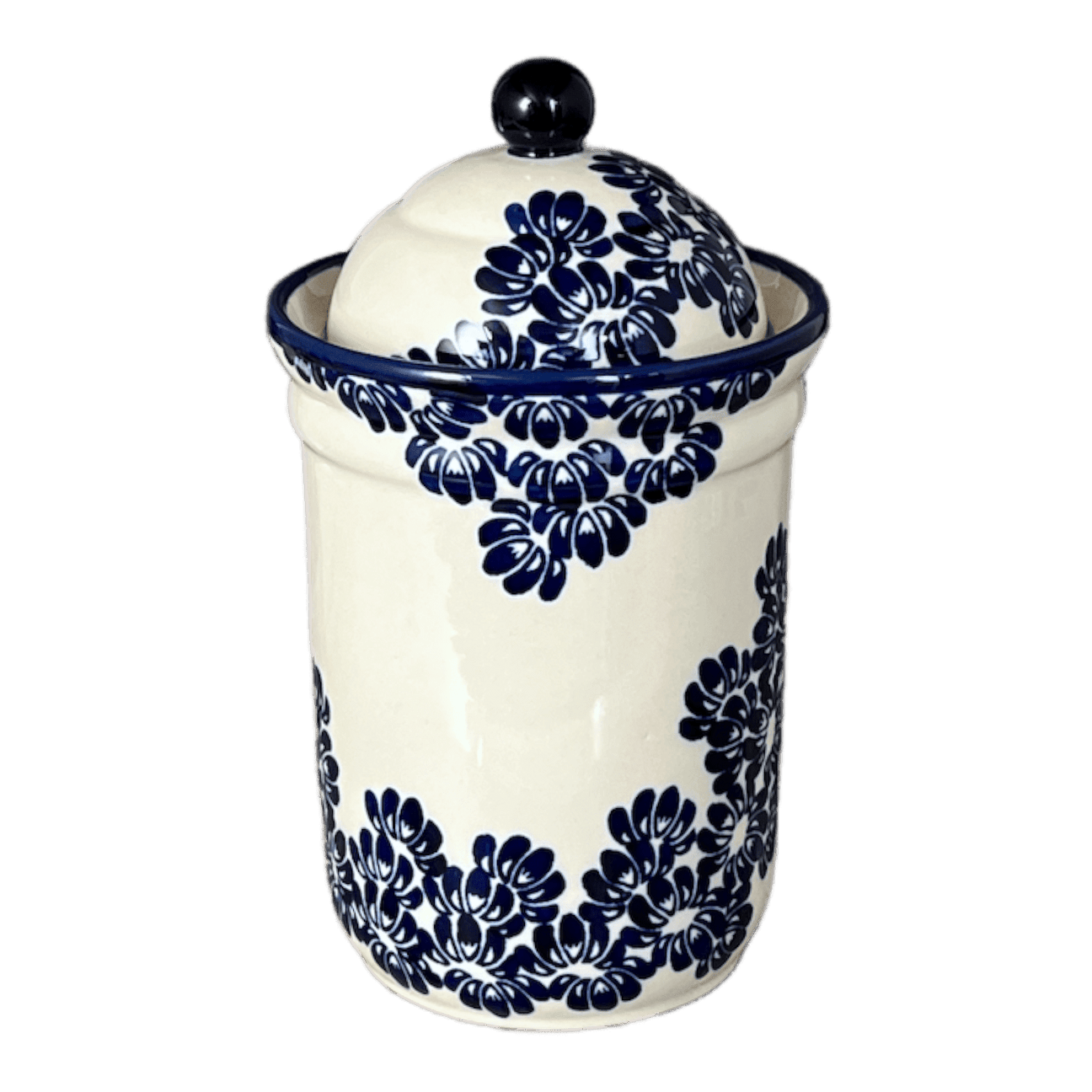 Pattern Blue Floral Vines (D1210A)