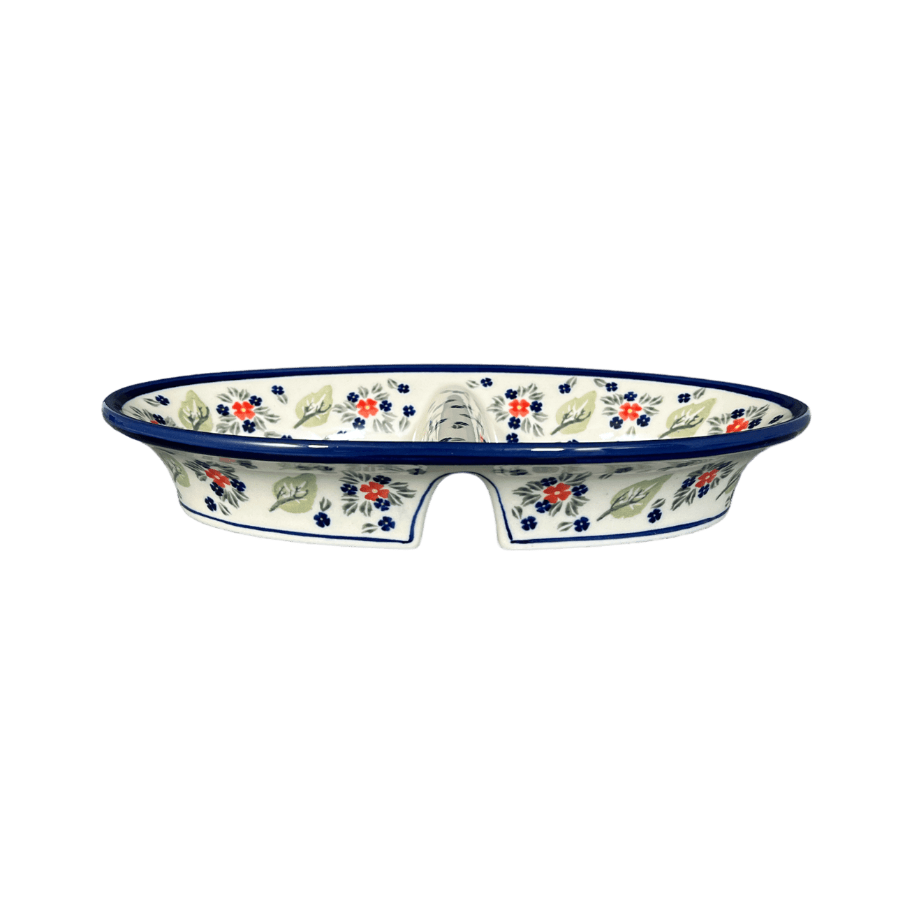 Dual Dish, 11.75" x 7", Zaklady (Y1280)