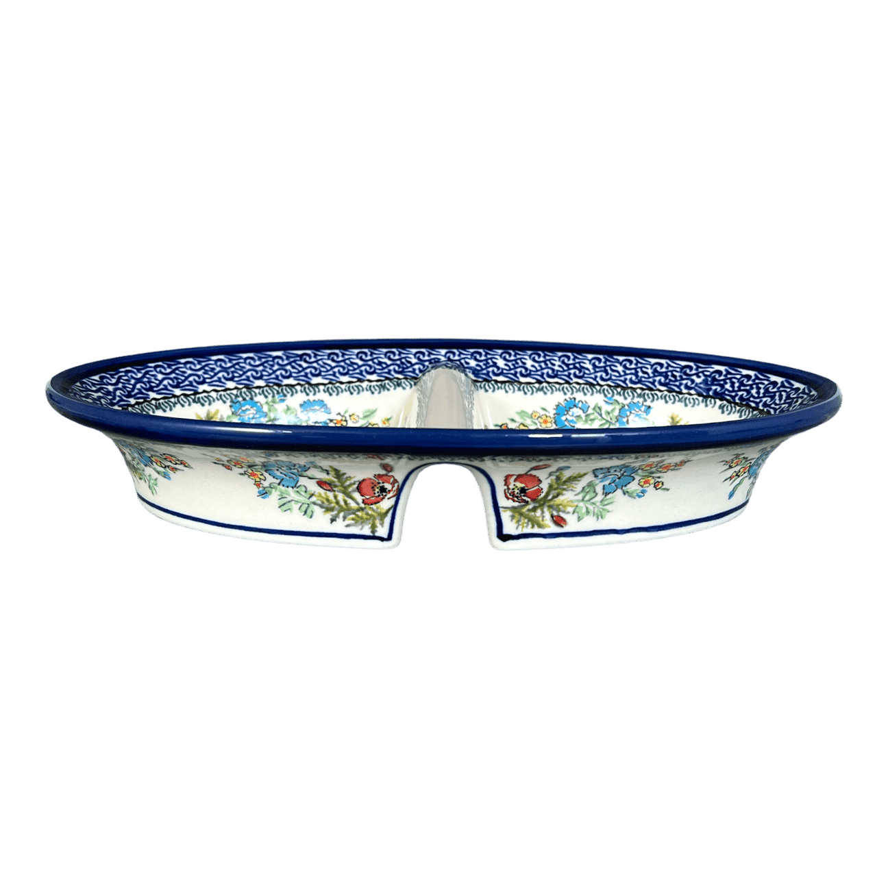 Dual Dish, 11.75" x 7", Zaklady (Y1280)