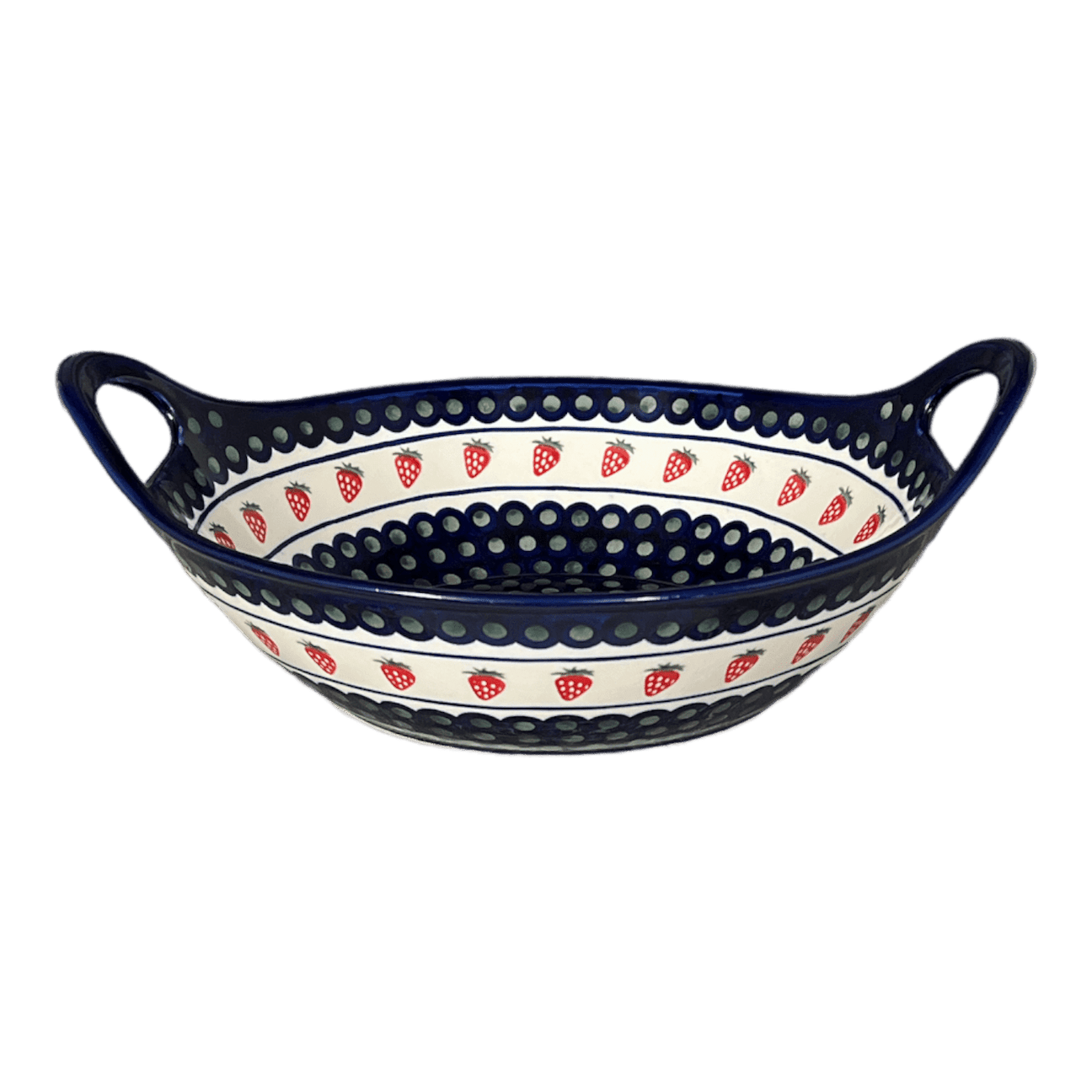 Bowl, Round, Handles, 13.25", Zaklady (Y1347)