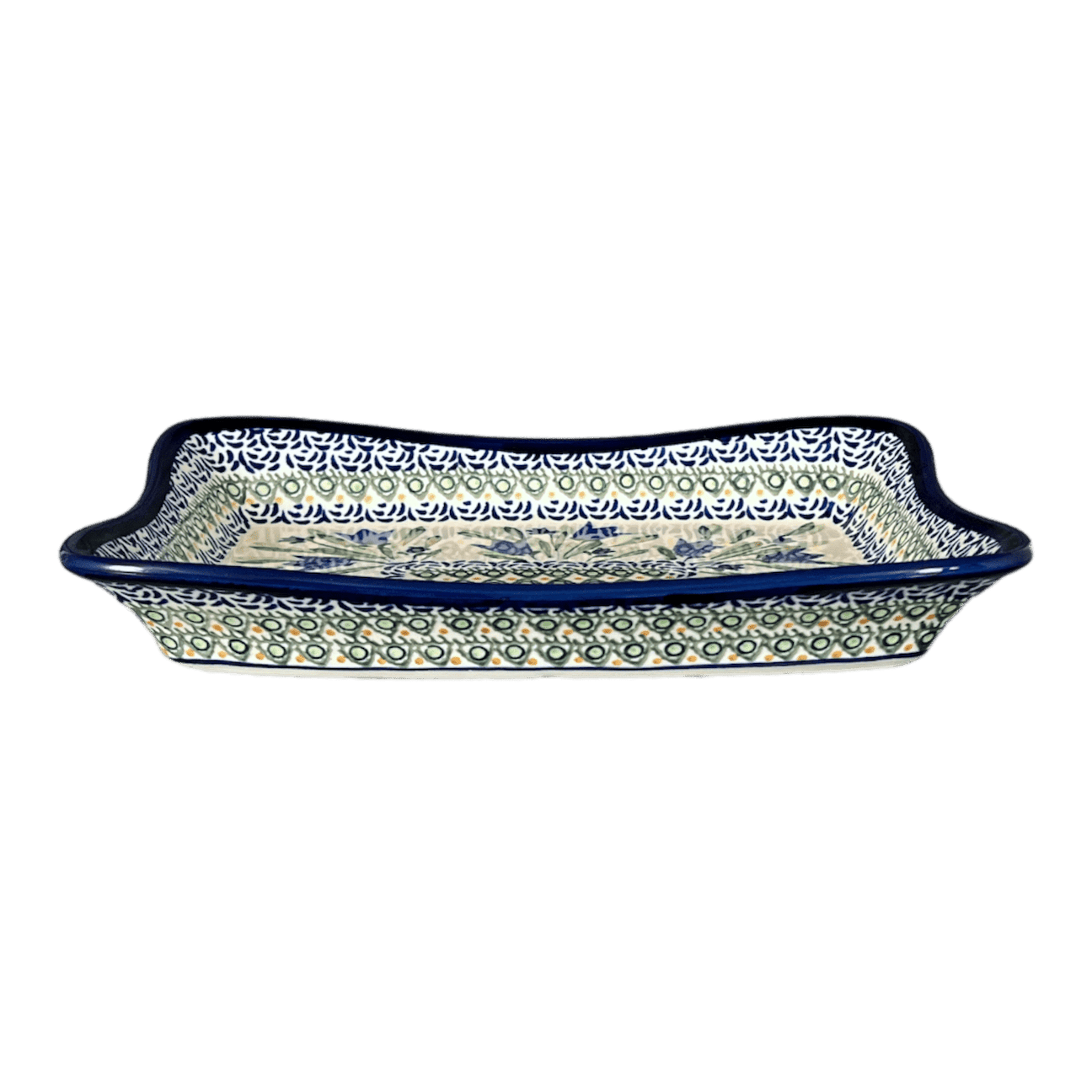 Serving Dish, Angular, 10" x 7", Zaklady (Y1935A)