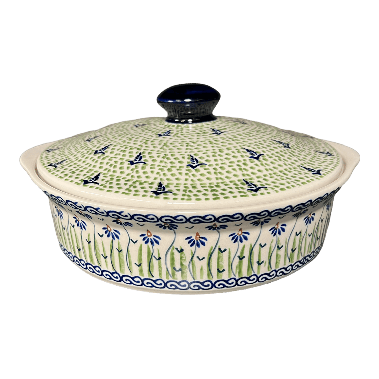 Baker, Round, with Lid, 9", Manufaktura (Z129)