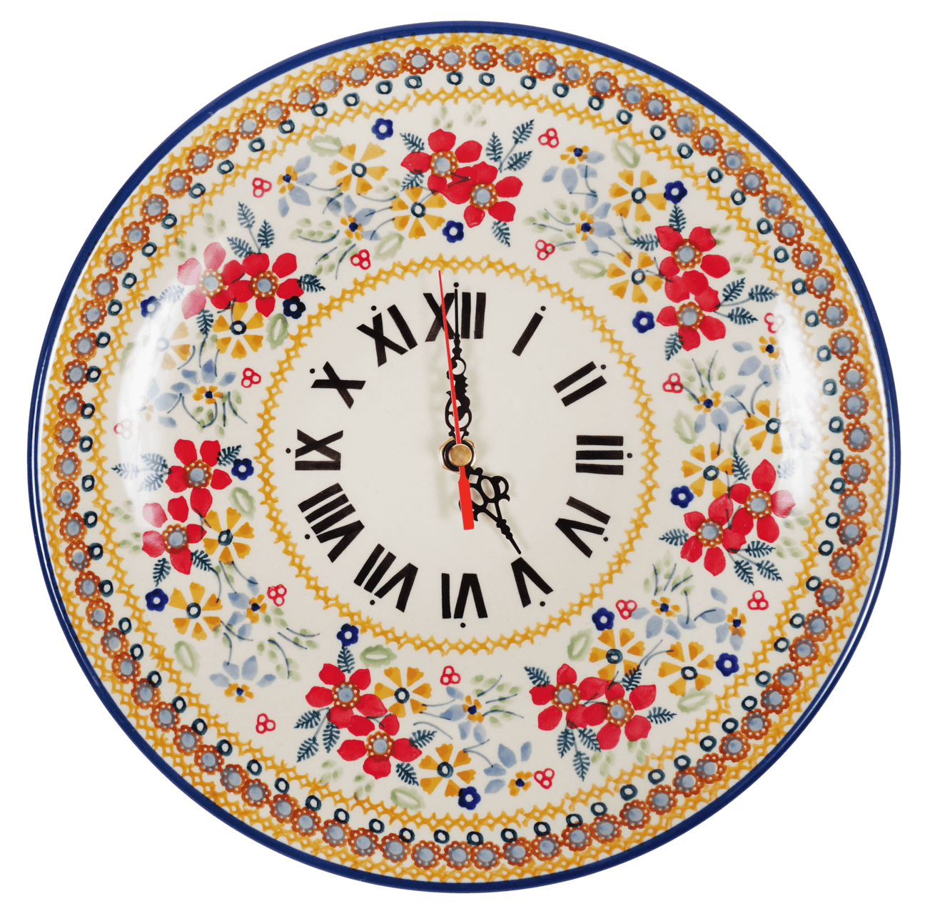 Clock, Wall Clock, Round, Plate, 10", Manufaktura (Z144)