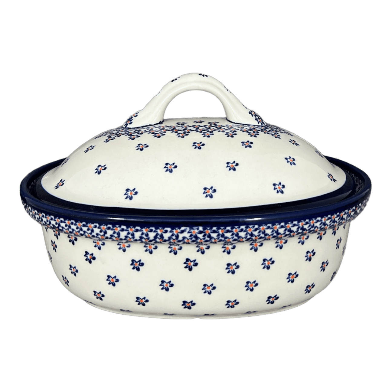 Pattern Falling Blue Daisies (A882A)