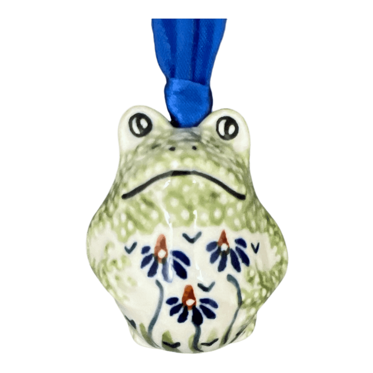 Ornament, Frog, 2", Manufaktura (K046)