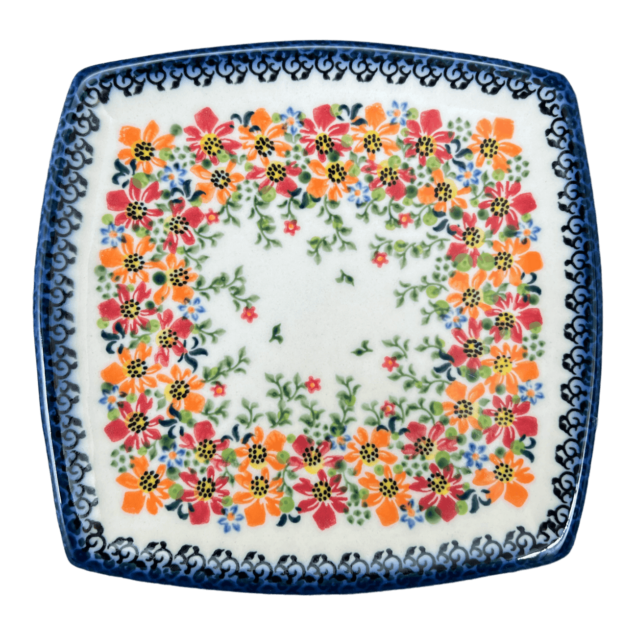 Plate, Square, Dessert, 7.25", Galia (GT06)